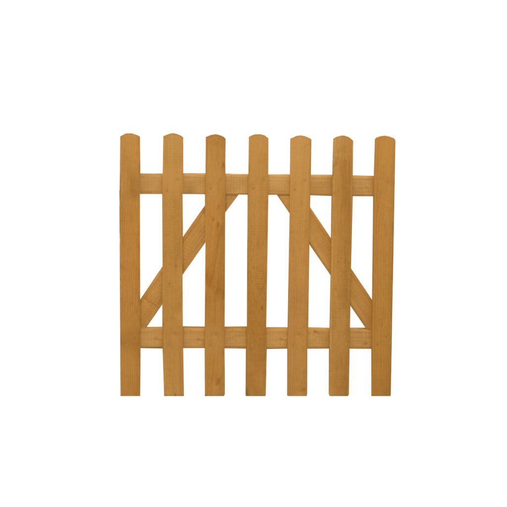 Forest Garden Grooved Pale Gate – 3ft 5013053189986 2